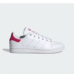Adidas Stan smith White and Pink Sneakers